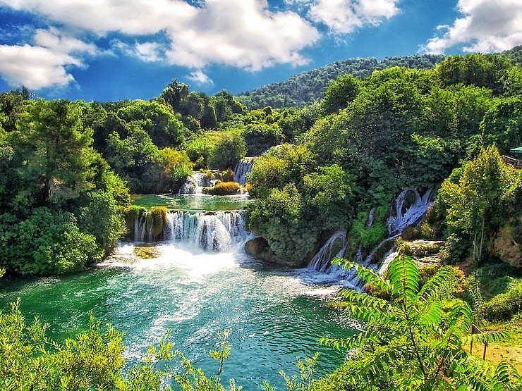 KRKA NATIONALPARK/ WASSERFÄLLE